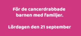För liv 10 år och firar med 100 cancerdrabbade barn med familjer