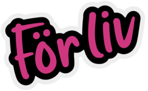 För livs sticker logo